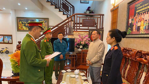 Giám đốc Công ty Trung Hiếu bị bắt liên quan đến khai thác khoáng sản trái phép