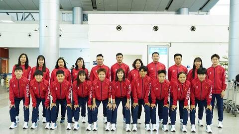 Tuyển futsal nữ Việt Nam lên đường sang Thái Lan dự SEA Games 33