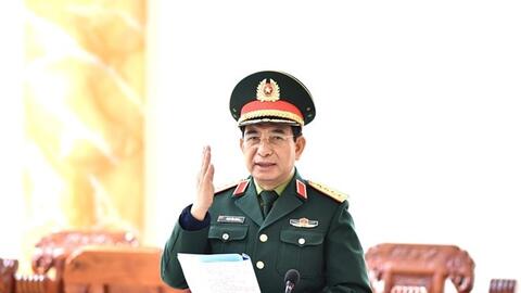 Đại tướng Phan Văn Giang gửi thư động viên chiến sĩ tham gia Chiến dịch Quang Trung