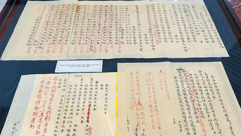 Giá trị đặc biệt của châu bản triều Nguyễn có bút phê của nhà vua