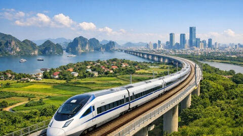 Sắp khởi công đường sắt cao tốc Hà Nội - Quảng Ninh