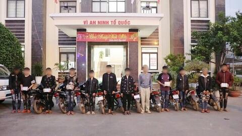 Xử lý nhóm thanh thiếu niên phóng nhanh, vượt ẩu ở Sơn La