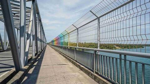 Phê duyệt phương án trang trí, lắp lưới bảo vệ cầu Bến Thủy 1