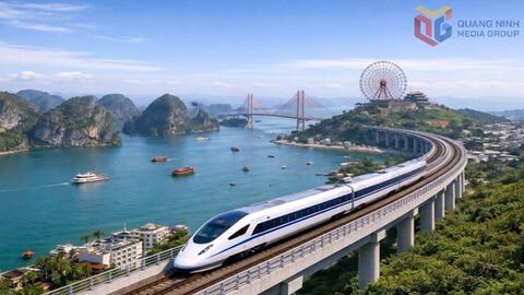 Quảng Ninh chi hơn 2.500 tỉ đồng GPMB dự án đường sắt cao tốc hơn 5 tỉ USD