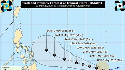 Bão Hagupit mạnh thêm trước khi áp sát vùng biển Philippines