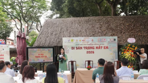 ‘Di sản trong mắt em’ lan tỏa tình yêu văn hóa truyền thống