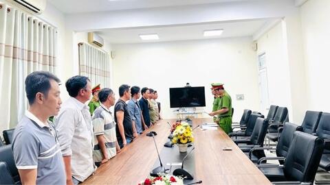 Khởi tố 8 đối tượng liên quan vụ đá gà ăn thua bằng tiền tại xã Trà Ôn