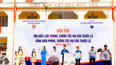Xây dựng trường học không khói thuốc: Bền từ gốc