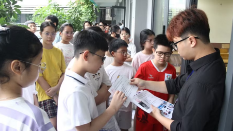 Hơn 6300 học sinh thi đánh giá năng lực vào lớp 6 Trường Nguyễn Tất Thành