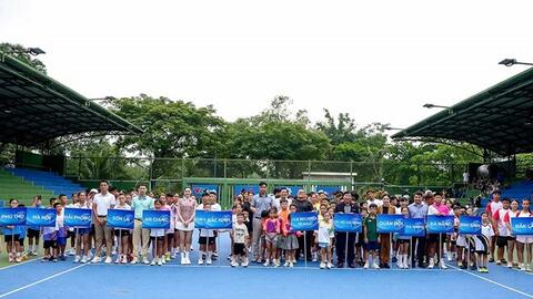 Gần 500 vận động viên tranh tài tại giải quần vợt trẻ quốc gia VTF Juniors Tour 1