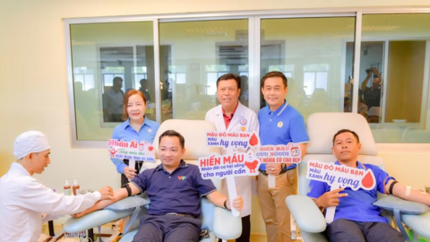 Bệnh viện Huyết học - Truyền máu Cần Thơ nhận hàng trăm đơn vị máu tình nguyện