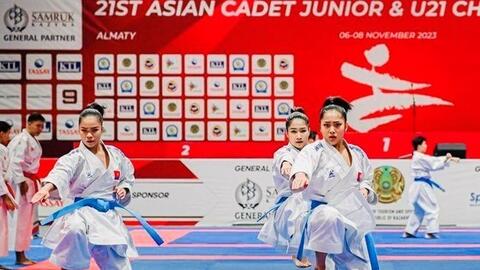 Đội tuyển karate Việt Nam đã có 3 huy chương đồng ở giải vô địch châu Á 2026
