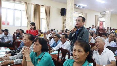 Chương trình Cho mùa bội thu khép lại chuỗi hành trình tại điểm cuối cùng tại xã Bến Lức, tỉnh Tây Ninh