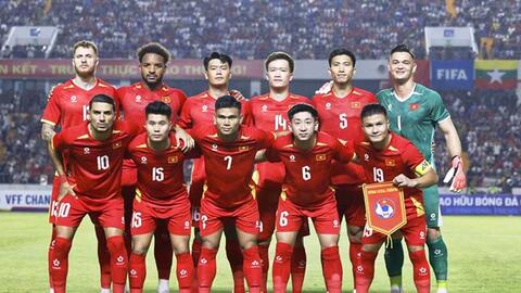Tuyển Việt Nam giữ vị trí 99 thế giới trên bảng xếp hạng FIFA
