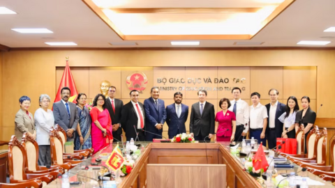 Thúc đẩy tiềm năng hợp tác giáo dục giữa Việt Nam và Sri Lanka