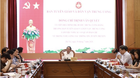 Báo chí phải viết đúng, phản ánh nhanh để người dân kiểm chứng thông tin