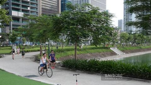 Mở rộng hạ tầng, kiến tạo thêm không gian xanh