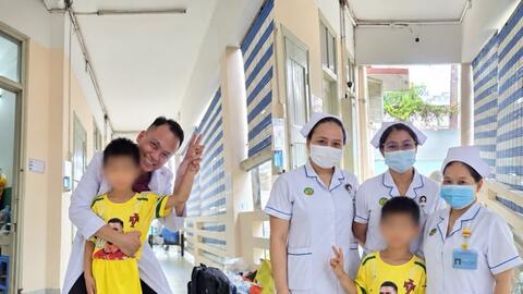 Bé trai 7 tuổi được điều trị thành công viêm não do virus Epstein-Barr