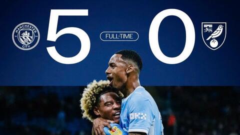 Man City đại thắng tại Carabao Cup