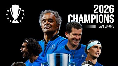 Kết quả Laver Cup 2026: Tuyển châu Âu vô địch
