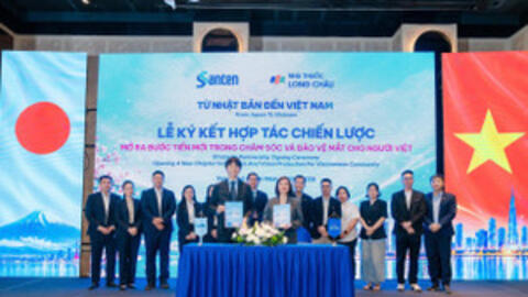 Long Châu và Santen hợp tác, mở rộng hệ giải pháp về bệnh lý về mắt tại Việt Nam