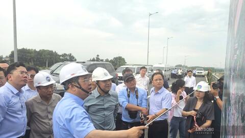 Phó Thủ tướng Thường trực Phạm Gia Túc kiểm tra tiến độ dự án sân bay Long Thành