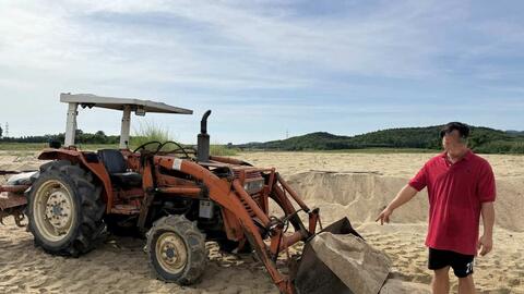 Khởi tố người khai thác trái phép 1.760m³ cát ở Đà Nẵng