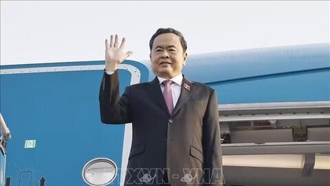Chủ tịch Quốc hội Trần Thanh Mẫn lên đường thăm chính thức Trung Quốc