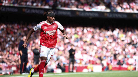 Noni Madueke tỏa sáng ở vị trí mới tại Arsenal