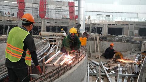 Sân bay Long Thành thiếu thợ hàn kỹ thuật cao cho gói thầu nhà ga hơn 35.827 tỉ đồng