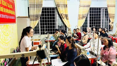Đắk Lắk chú trọng giải quyết việc làm sau đào tạo nghề
