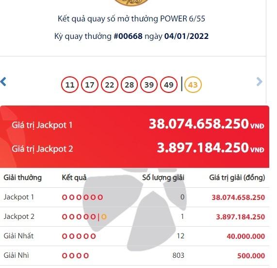 Trúng Jackpot, một cá nhân trở thành tỷ phú Vietlott đầu tiên của năm 2022  - Ảnh 1. Trúng Jackpot, một cá nhân trở thành tỷ phú Vietlott đầu tiên của năm 2022  - Ảnh 1.