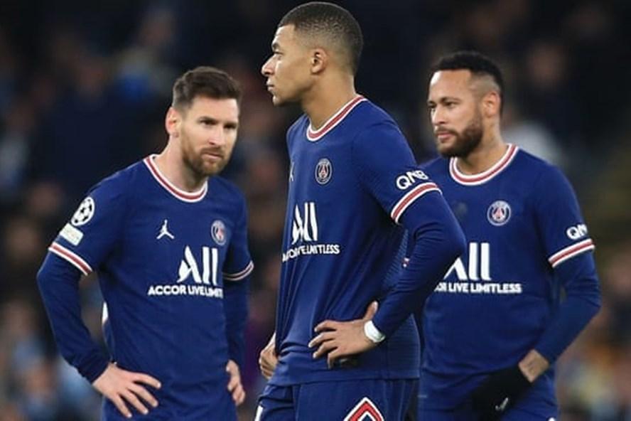 Mbappe sẽ không còn song hành với Messi và Neymar nữa. Ảnh: AFP