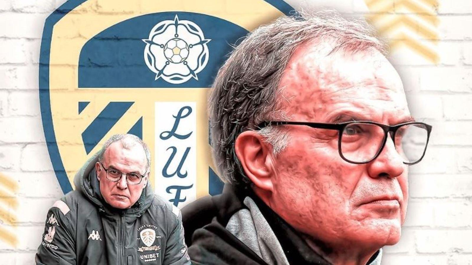 Chỉ sau chưa đầy 4 mùa giải, HLV Bielsa đã được nhiều cổ động viên Leeds United coi là huyền thoại trong lịch sử đội bóng. Ảnh: Sky Sports.