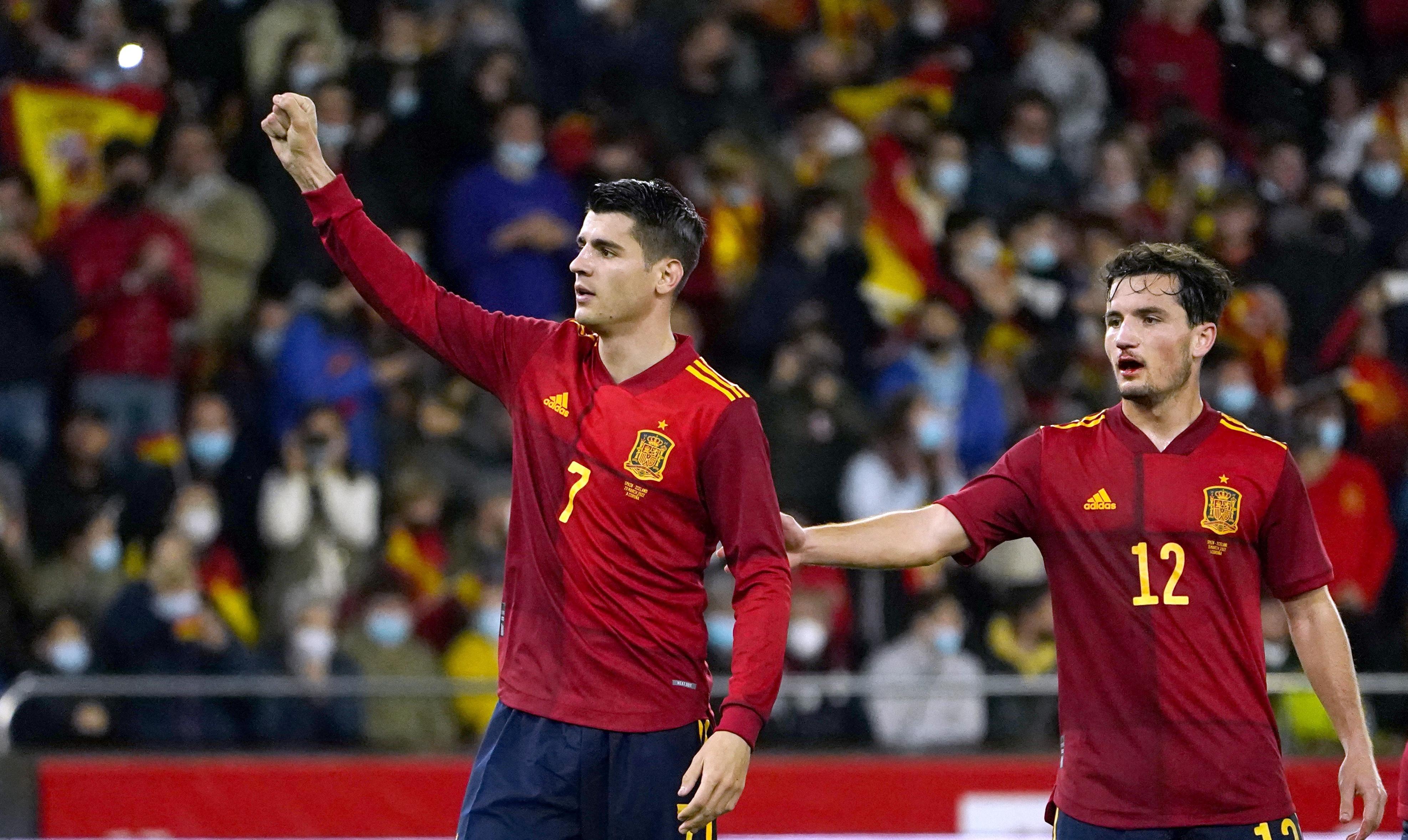 Morata tỏa sáng sau trận đấu nhạt nhòa trước Albania.