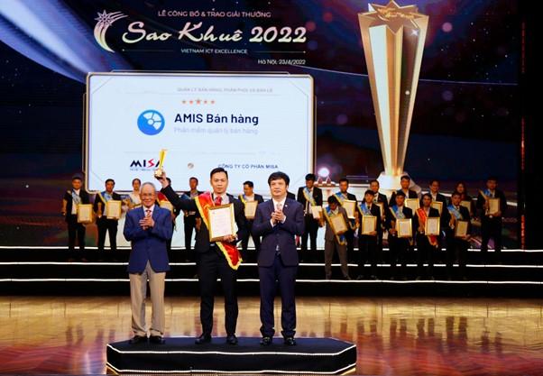 Các giải pháp chuyển đổi số của MISA là điểm sáng tại Sao Khuê 2022 - Ảnh 2.