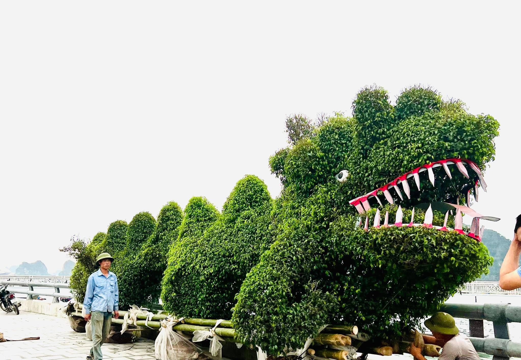 Cận cảnh 'siêu phẩm rồng xanh' gây tranh cãi.