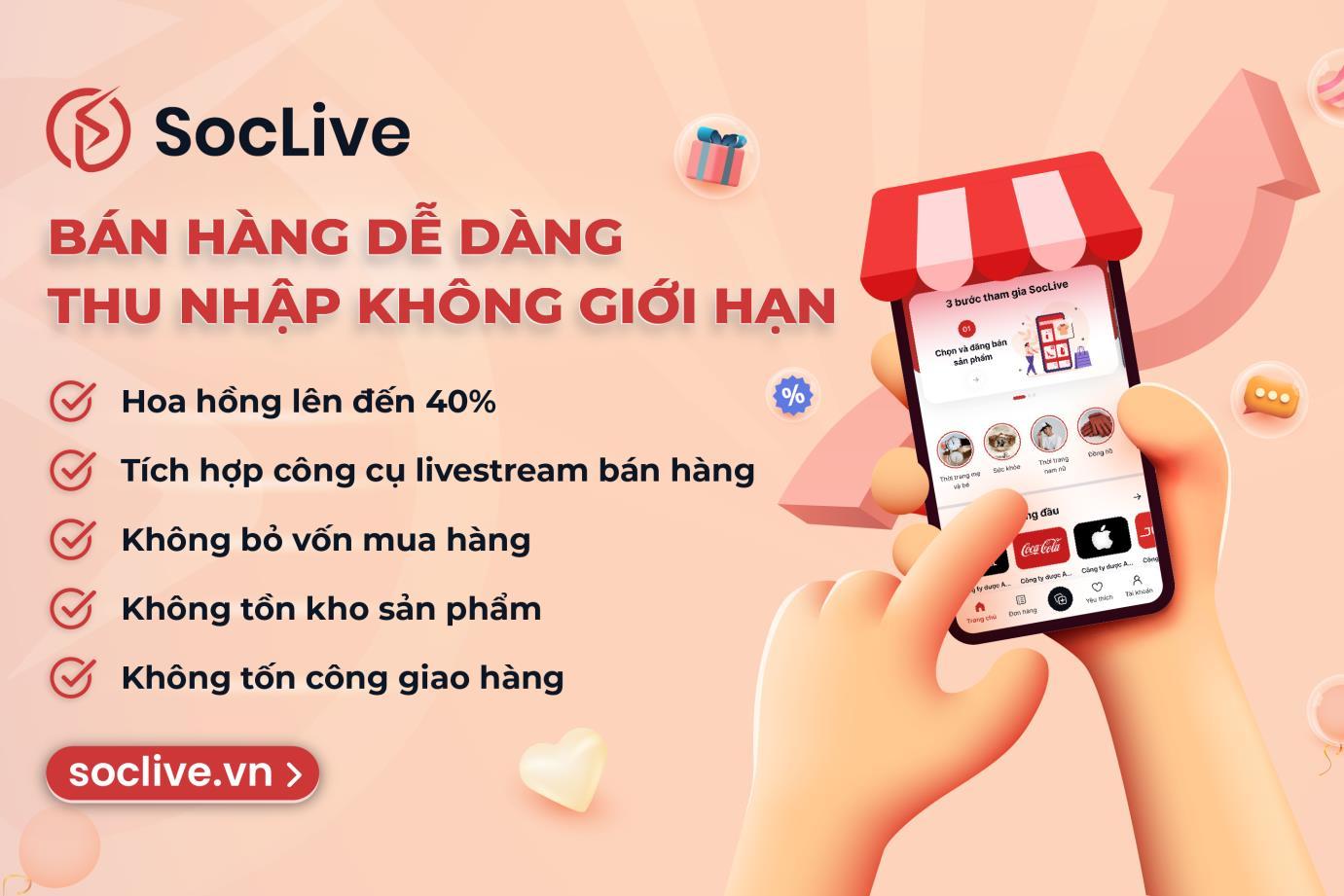Cộng đồng người bán hàng online tìm thấy vũ khí bí mật SocLive giúp đạt đỉnh doanh số - Ảnh 1.