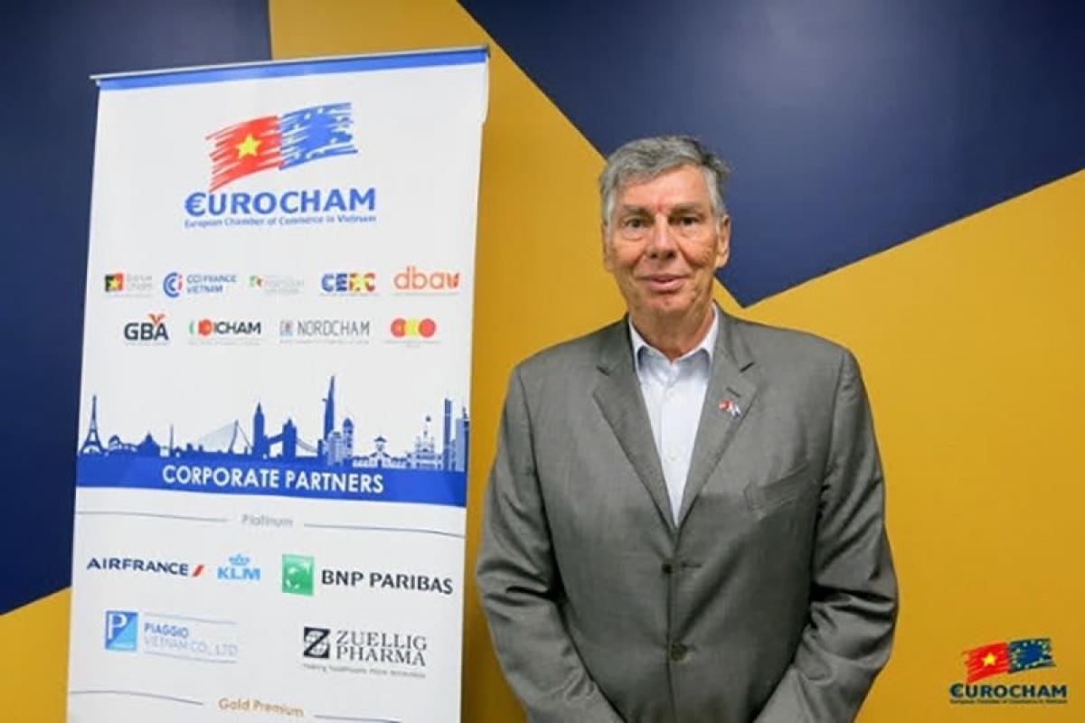 Chủ tịch EuroCham khuyến nghị các giải pháp giúp Việt Nam thu hút các doanh nghiệp FDI hiệu quả - Ảnh 1.