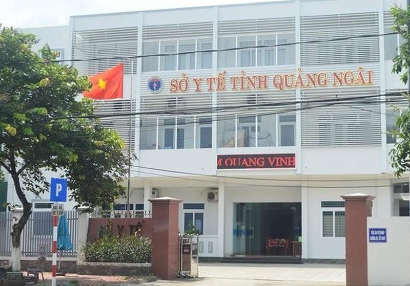 Trụ sở Sở Y tế Quảng Ngãi.