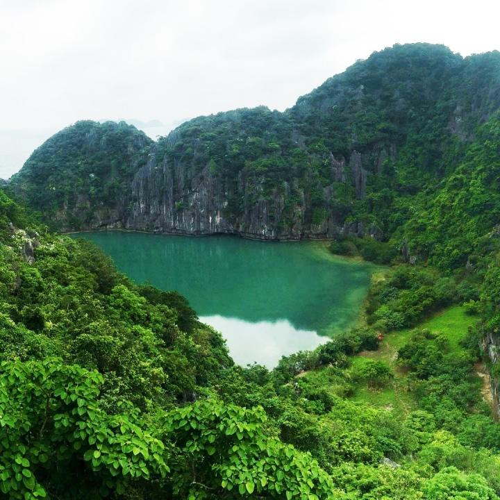 Vẻ đẹp nguyên sơ, ít người đặt chân đến ở ‘mắt rồng’ giữa lòng vịnh Hạ Long - Ảnh 7.