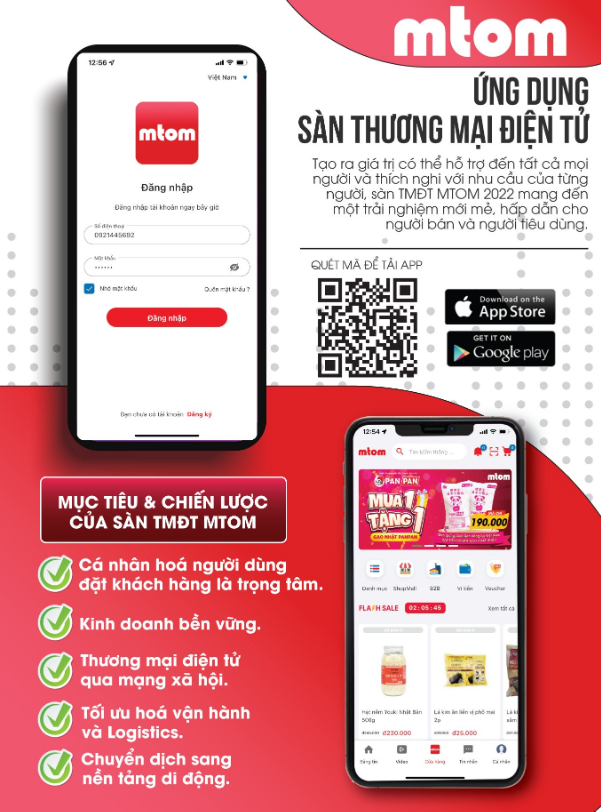 Hàng trăm nhãn hàng phát hành quà tặng kỹ thuật số qua sàn mTom - Ảnh 1.