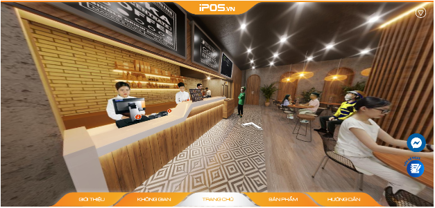 iPOS.vn ra mắt không gian ảo - trải nghiệm công nghệ F&B trực quan không ngờ! - Ảnh 1.