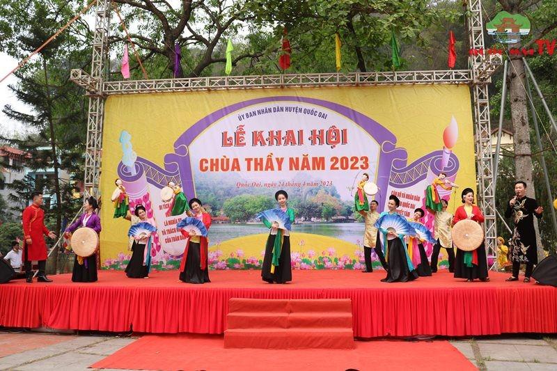 Khai mạc Lễ hội chùa Thầy năm 2023 ảnh 7