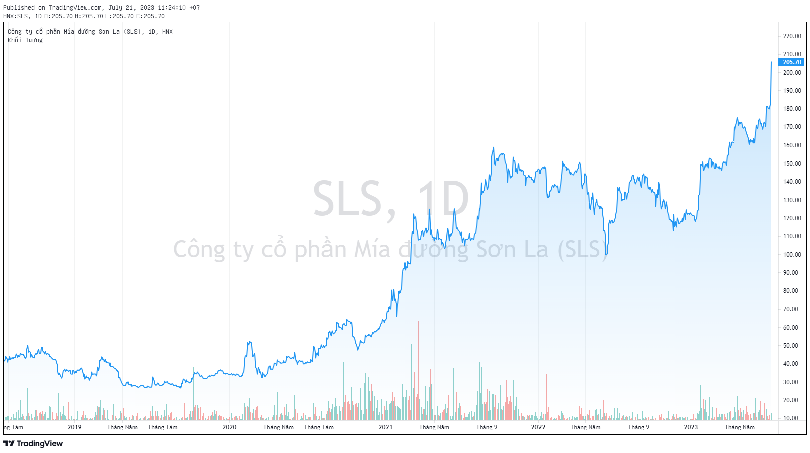 Mía đường Sơn La (SLS) báo lãi kỷ lục hơn 500 tỷ trong niên vụ 2022 - 2023, EPS đạt trên 53.000 đồng/cp - Ảnh 3.