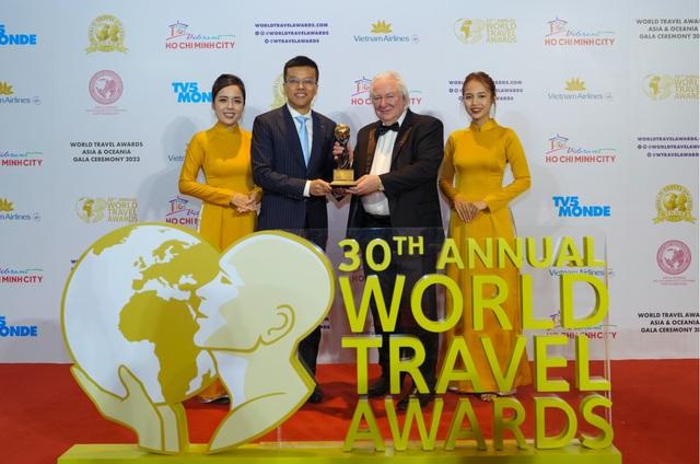 Ascott Vietnam nhận giải thưởng kép tại World Travel Awadrs 2023 - Ảnh 1.