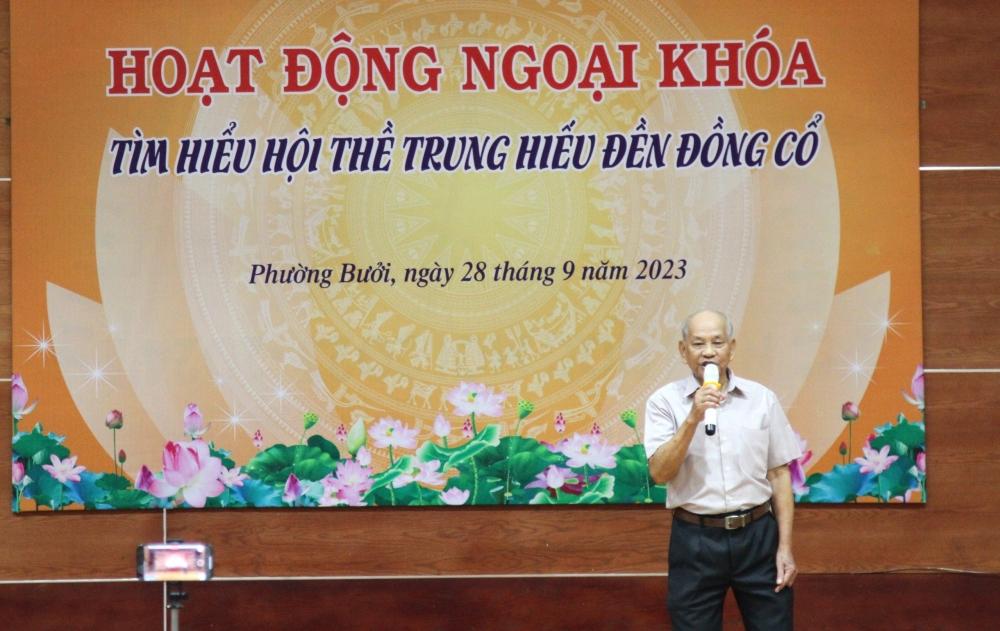 Ngoại khóa giáo dục truyền thống lịch sử, văn hóa đền Đồng Cổ