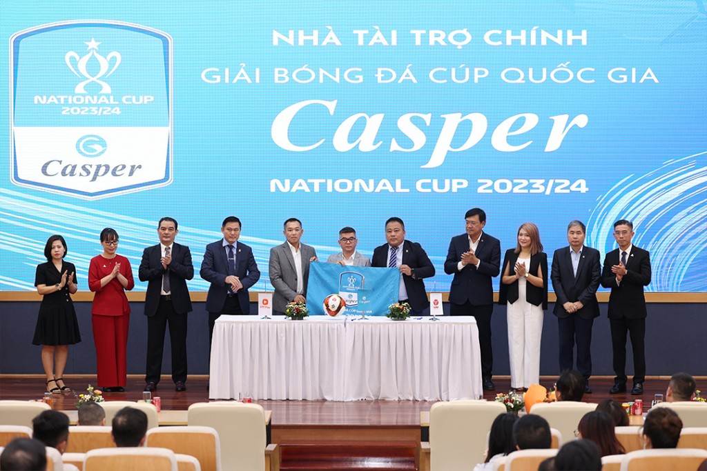 Công bố nhà tài trợ chính các giải bóng đá chuyên nghiệp quốc gia 2023/24