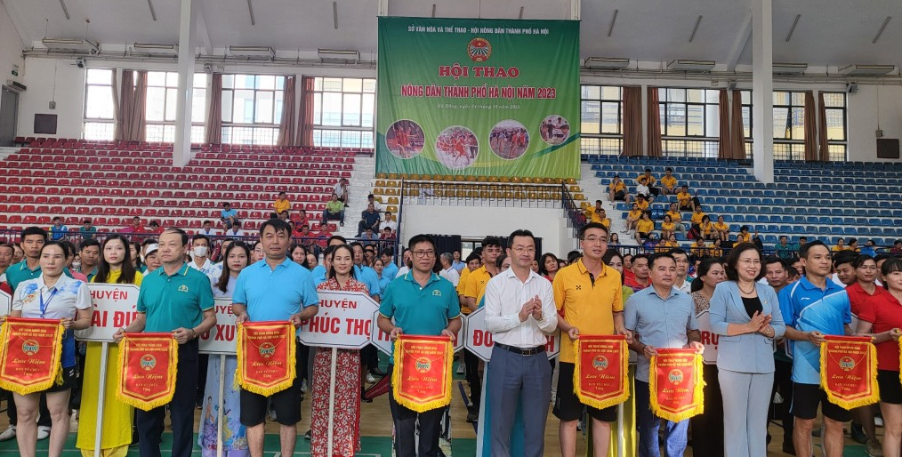 400 vận động viên tranh tài tại Hội thao Nông dân Thủ đô