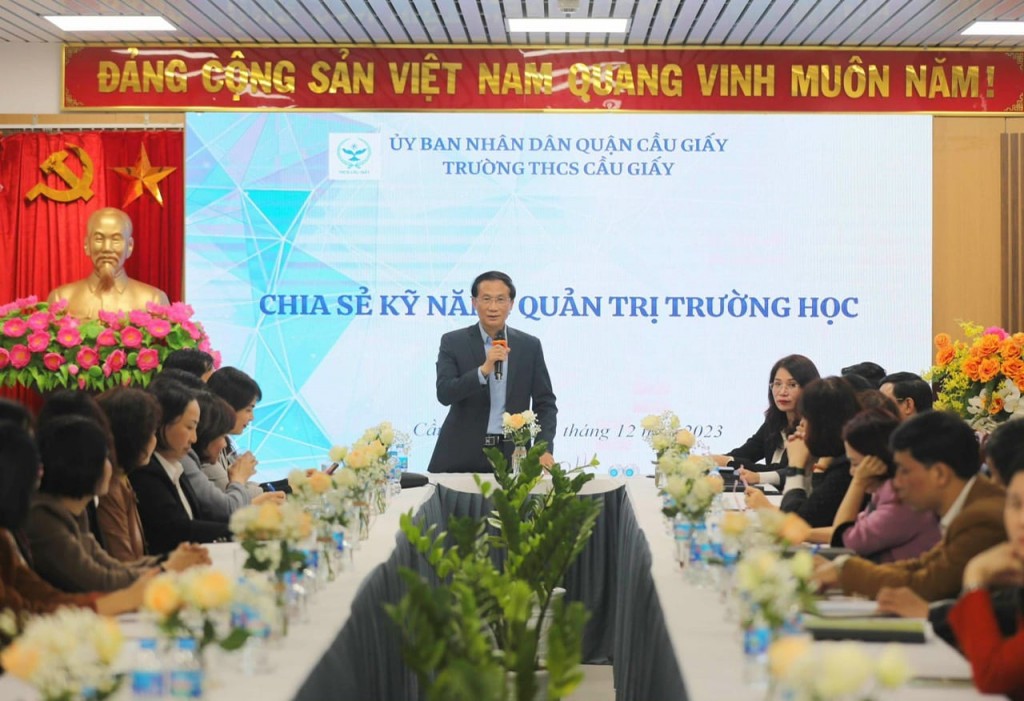 Lan tỏa kinh nghiệm quý trong quản trị, quản lý trường học